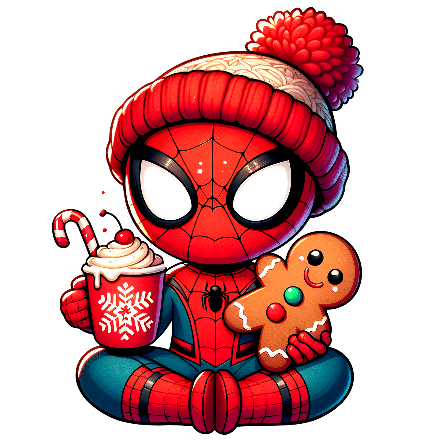 Hot COCO with Spidey Long Sleeve T-Shirt