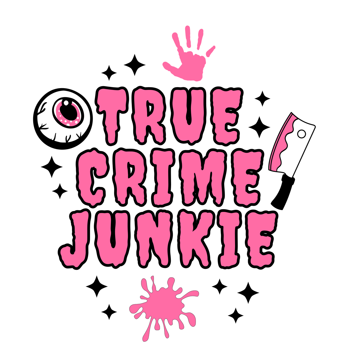 True Crime Junkie Long Sleeve T-Shirt
