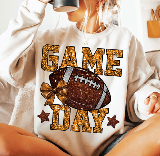 Game Day -Gold Short Sleeve T-Shirt
