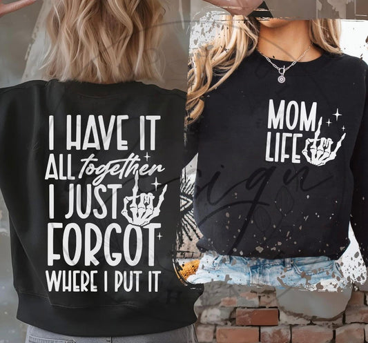 Mom Life Long Sleeve T-Shirt